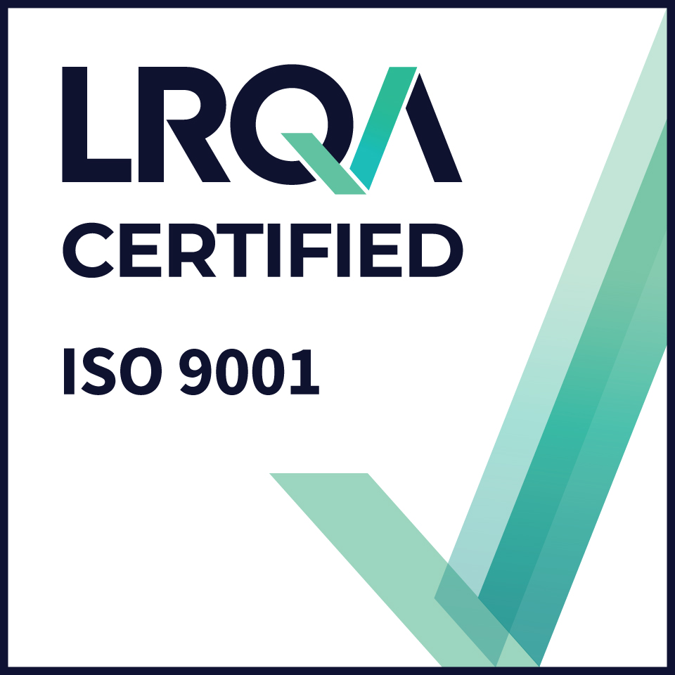 Logo certification LRQA ISO 9001