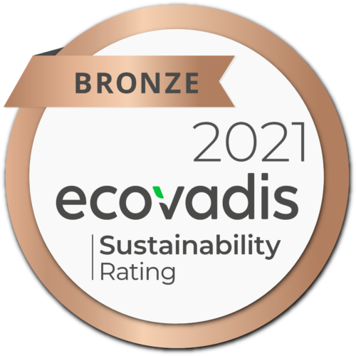 médaille écovadis bronze 2021