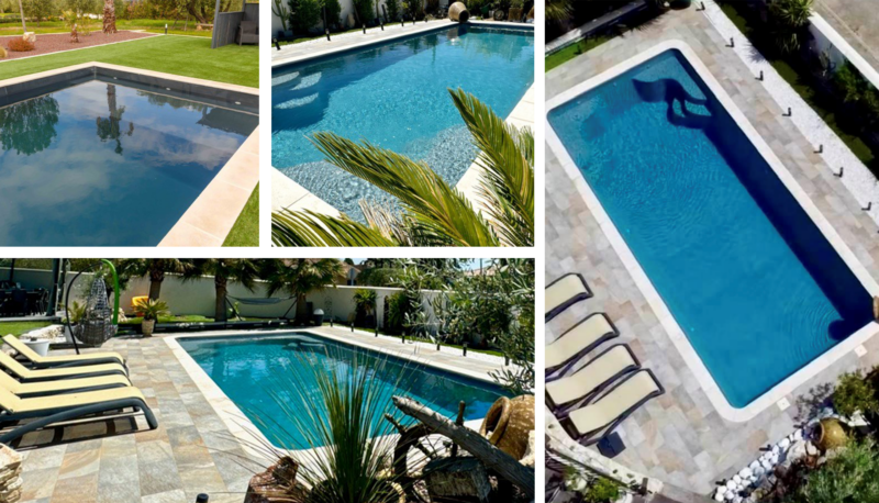 Des piscines aux teintes inédites grâce aux gels-coats Fusion et Mystic